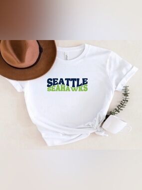 Seattle Seahawks Shirt Football Graphic Tee Fan Game Day Top